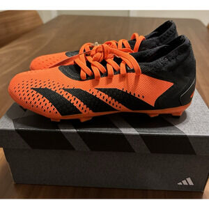 Mens Size 5.5 Adidas Predator Accuracy.1 Low FG Orange Soccer Cleats GW4574